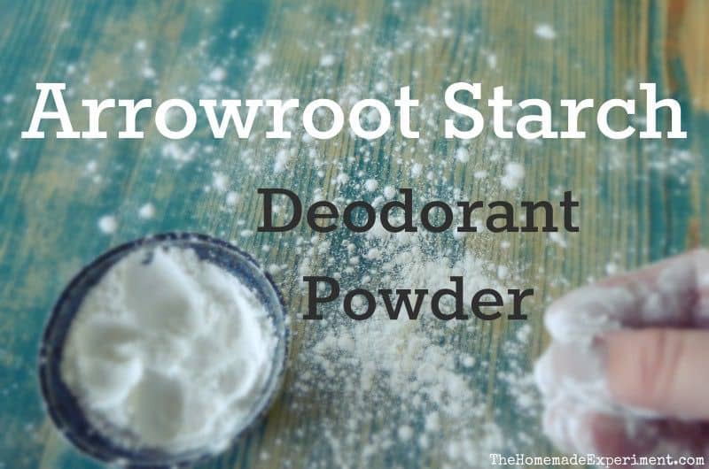 Using Cornstarch as Homemade Deodorant Powder