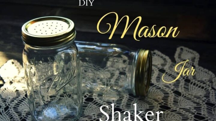 diy mason jar shaker