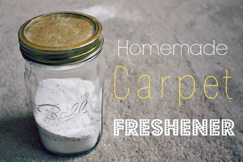 Homemade Carpet Freshener Powder with Borax