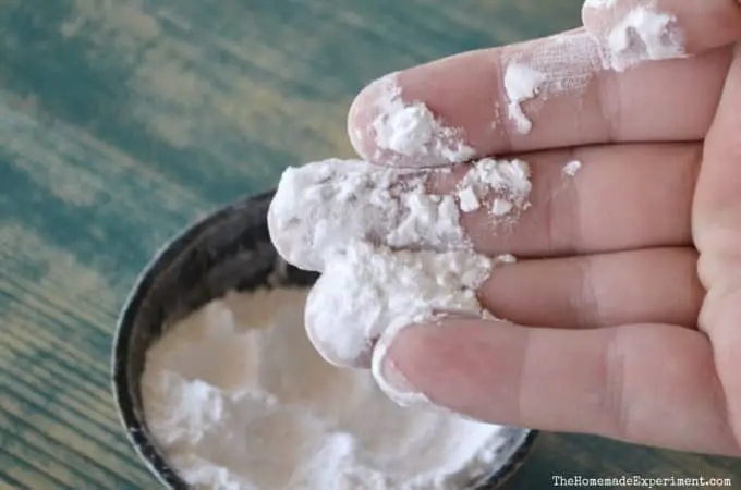 Unscented Homemade Body Powder Recipe - Finished Body Powder