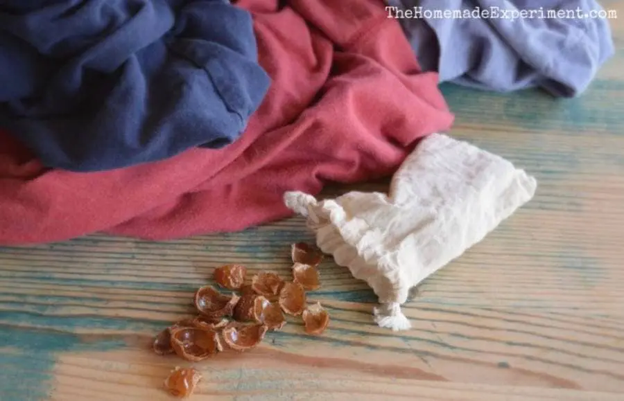 how to use soap nuts for a natural homemade laundry detergent