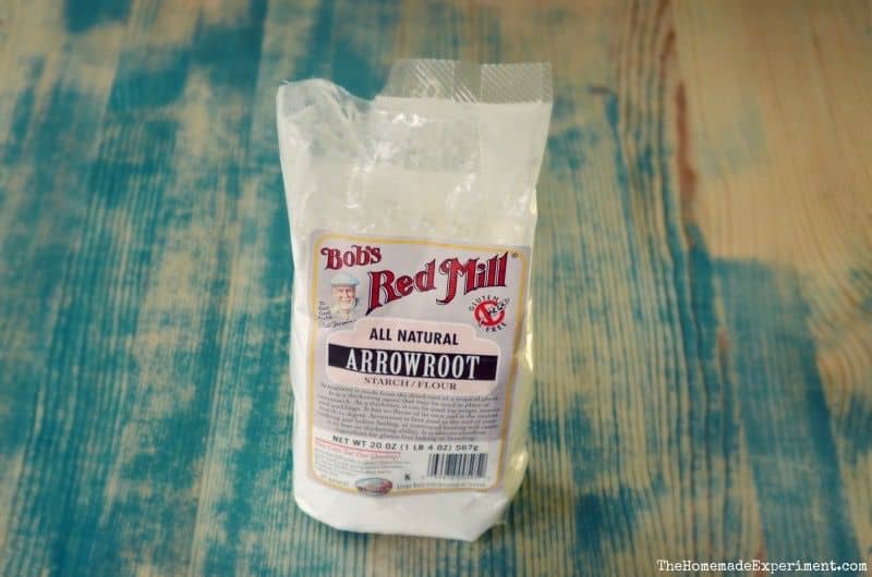 DIY Arrowroot Powder Deodorant Powder