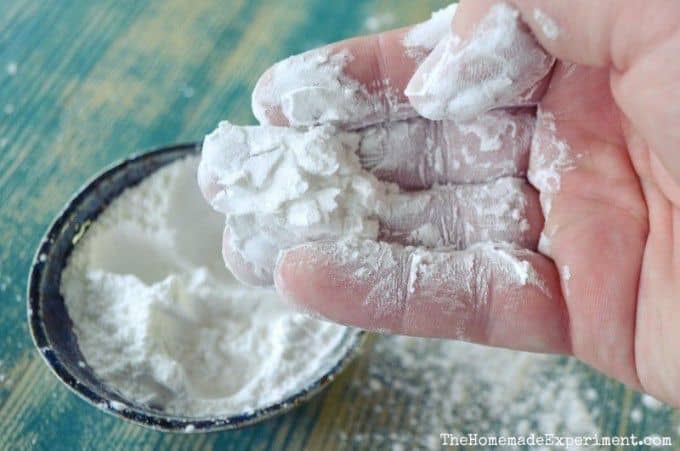 use homemade arrowroot powder deodorant