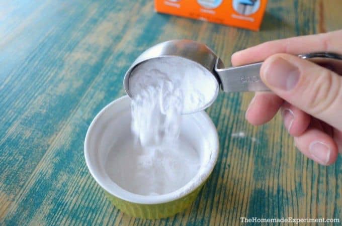 homemade deodorant powder add baking soda