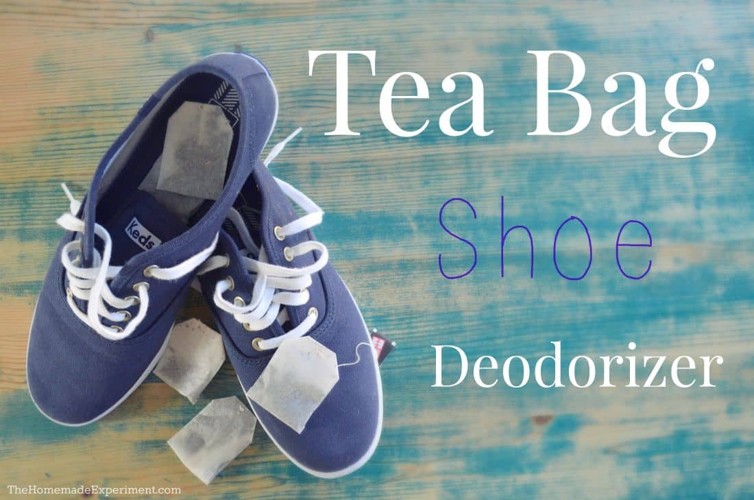 Homemade Shoe Deodorizer With Tea Bags