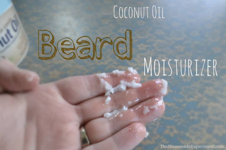 DIY Coconut Beard Oil Moisturizer