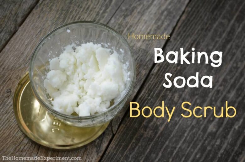 DIY Baking Soda Body Scrub Recipe
