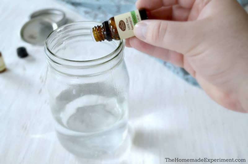 homemade mouthwash add essential oils