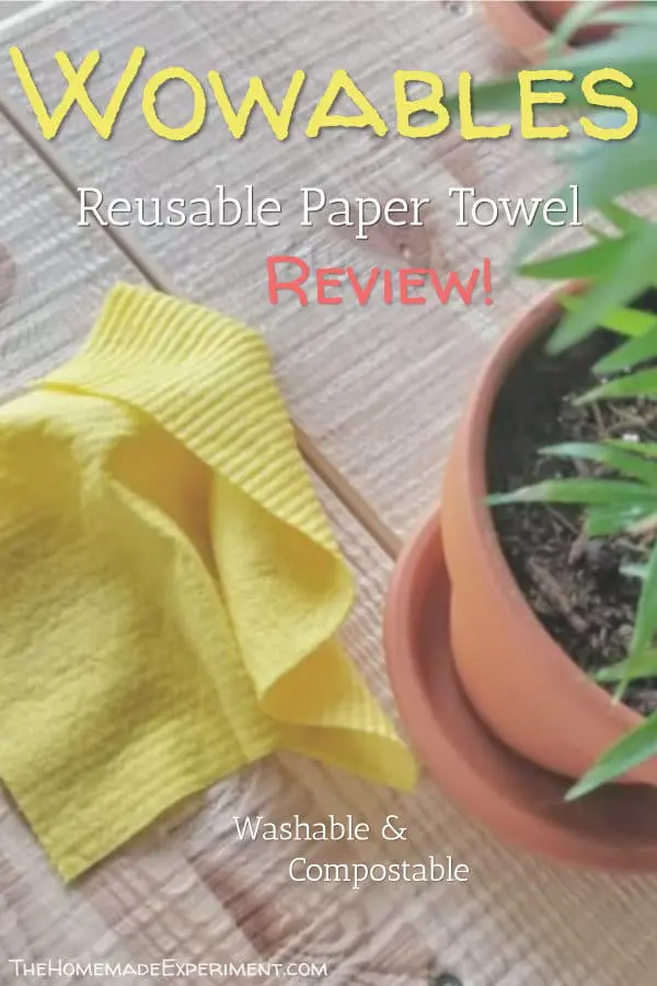 Wowables reusable paper towel review.