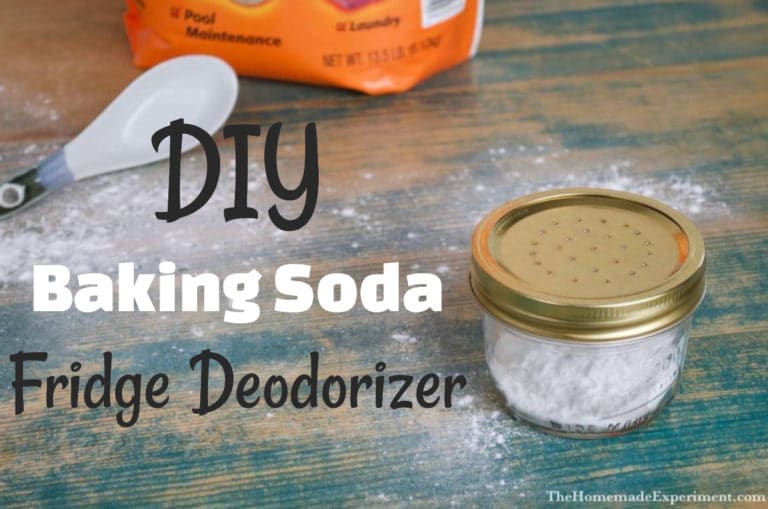 Baking Soda Fridge Air Freshener and Deodorizer