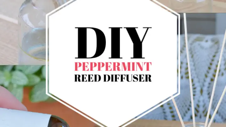 How to Make a DIY Peppermint Reed Diffuser