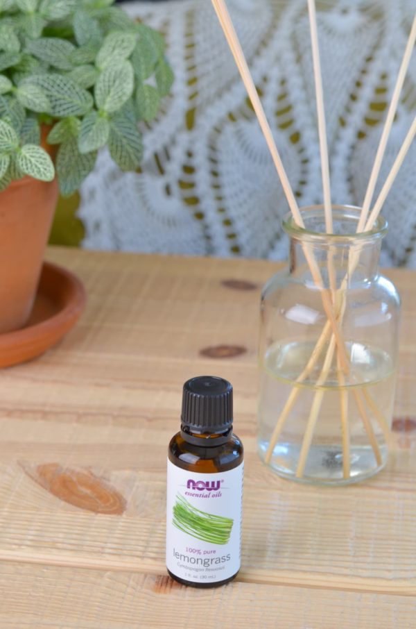 DIY Lemongrass Reed Diffuser & Refill Oil